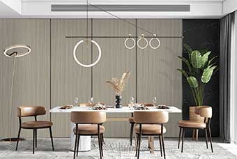 丹东轻奢风格-餐厅