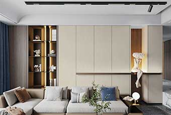 丹东北欧风格-客厅