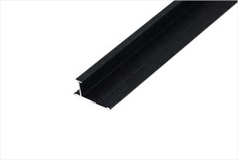 丹东航空纤维墙咔铝合金中条（哑黑氧化）