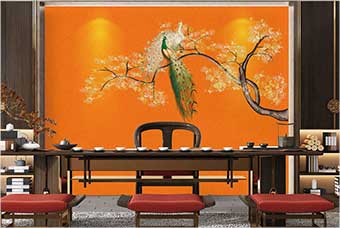 丹东森佰汇航空纤维墙咔（春花秋月）