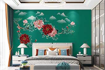 丹东森佰汇航空纤维墙咔（爱情花语）