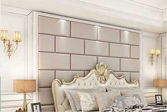 丹东森佰汇航空纤维（背景墙软包）