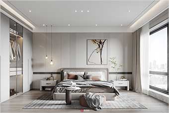 丹东卧室空间案例
